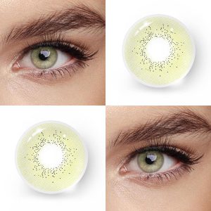 Eyemi Ocean Brown Green Prescription Colored Contact Lenses