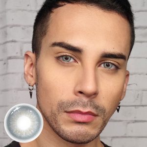 Coloredeye DNA II Blue Grey Prescription Men Colored Contact Lenses