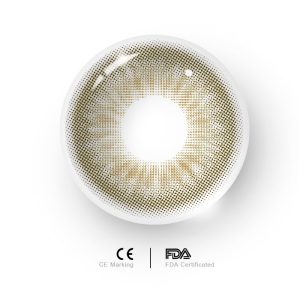 Coloredeye DNA II Brown Prescription Men Colored Contact Lenses