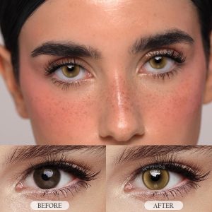 Eyemi Monaco Brown Prescription Colored Contact Lenses