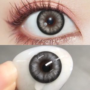 Eyemi Pearlescent Grey Prescription Colored Contact Lenses