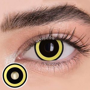 Eyemi Nebulos Yellow Cosplay Colored Contact Lenses