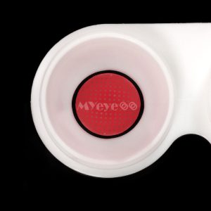 Coloredeye Blind Red Manson Mesh Cosplay Colored Contact Lenses