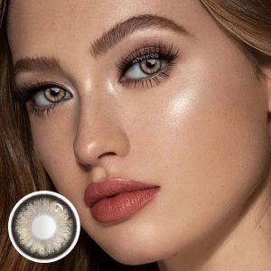 Eyemi Pearlescent Brown Prescription Colored Contact Lenses