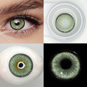 Eyemi Norko Green Prescription Colored Contact Lenses