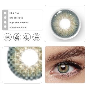 Eyemi Mystic Green Prescrition Colored Contact Lenses