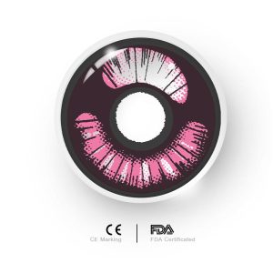 Eyemi Demon Slayer Prescription Cosplay Colored Contact Lenses