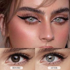 Eyemi Crush Grey Prescription Colored Contact Lenses