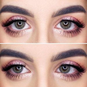 Eyemi DNA Taylor II Green Prescription Colored Contact Lenses