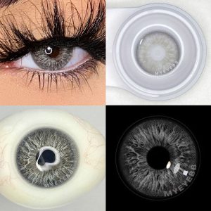Eyemi Nordic DNA Grey Prescription Colored Contact Lenses