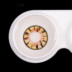 Eyemi Tokisaki Kurumi Yellow Cosplay Colored Contact Lenses