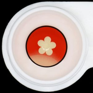 Eyemi Blind Hutao Red Cosplay Colored Contact Lenses