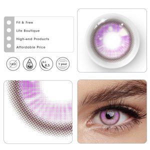 Eyemi Kranya Violet Prescription Cosplay Colored Contact Lenses