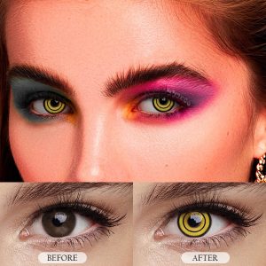Coloredeye Demon Slayer Prescription Cosplay Colored Contact Lenses