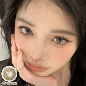 Eyemi Wildcat Iris Brown Colored Contact Lenses
