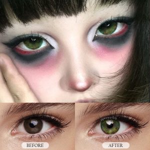 Eyemi Venom Realm Green Cosplay Colored Contact Lenses丨1 Day