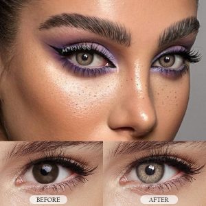 Eyemi Nordic DNA Grey Prescription Colored Contact Lenses