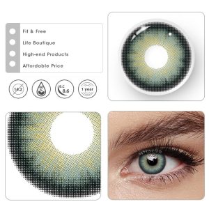 Eyemi Horizon Green Prescription Colored Contact Lenses
