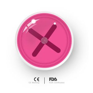 Eyemi Blind Button Eye Pink Cosplay Colored Contact Lenses