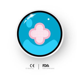 Eyemi Blind Hibana Blue Cosplay Colored Contact Lenses