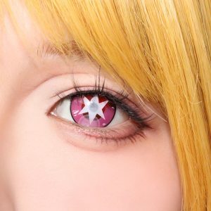 Eyemi Blind Ai Hoshino Red Cosplay Colored Contact Lenses