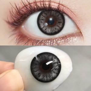Eyemi Cocoa Black Prescription Men Colored Contact Lenses