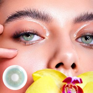 Eyemi Sin Green Prescription Colored Contact Lenses