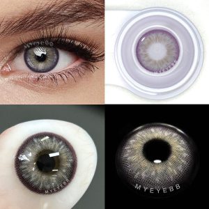 Eyemi Sicilian Grey Prescription Colored Contact Lenses