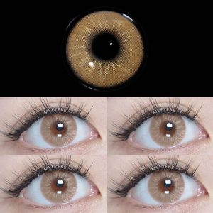 Eyemi Eros Brown Prescription Colored Contact Lenses