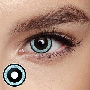 Eyemi Nebulos Blue Cosplay Colored Contact Lenses