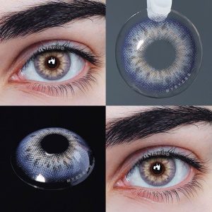 Coloredeye DNA II Violet Prescription Men Colored Contact Lenses
