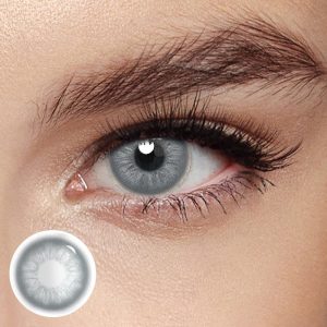 Eyemi Unspoken Mirage Grey Prescription Colored Contact Lenses