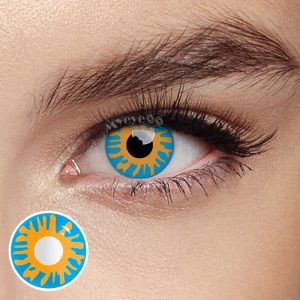 Eyemi Van Gogh Bloom Prescription Cosplay Colored Contact Lenses