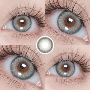 Eyemi Y2K Boho Grey Prescription Colored Contact Lenses