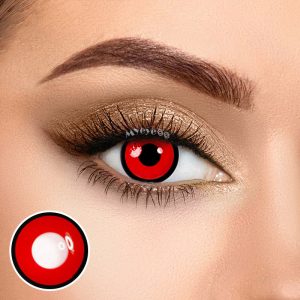 Coloredeye Manson Red Prescription Cosplay Colored Contact Lenses