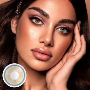 Coloredeye Genshin Moon Brown Prescription Colored Contact Lenses