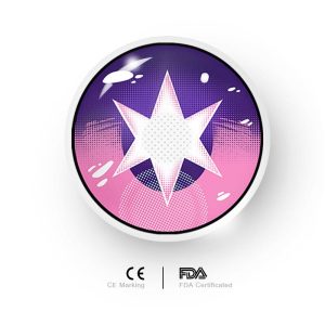 Eyemi Blind Ruby Hoshino Purple Cosplay Colored Contact Lenses