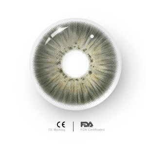 Eyemi New York III Dark Green Prescription Colored Contact Lenses