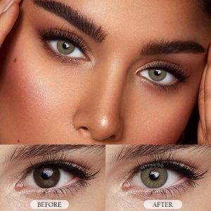 Eyemi Eros Grey Prescription Colored Contact Lenses