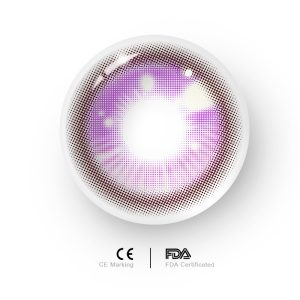 Coloredeye Kranya Violet Prescription Cosplay Colored Contact Lenses