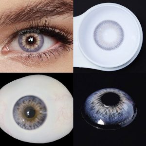 Eyemi DNA II Violet Prescription Colored Contact Lenses