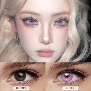 Eyemi Serpent Pink Prescrition Cosplay Colored Contact Lenses