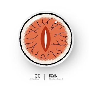 Coloredeye Blind Kibutsuji Muzan Cosplay Colored Contact Lenses