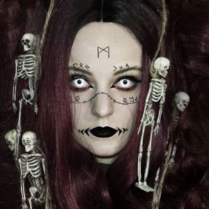 Eyemi Circle Block & Mini Sclera Prescription Cosplay Colored Contact Lenses