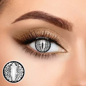 Eyemi Blind Lizard Eye Sliver Cosplay Colored Contact Lenses