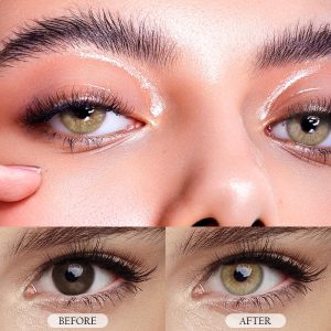 Eyemi Sin Brown Prescription Colored Contact Lenses