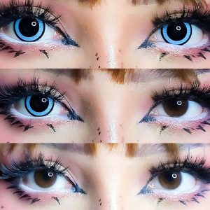 Eyemi Nebulos Blue Cosplay Colored Contact Lenses
