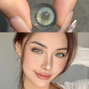 Eyemi Wild DNA Green Colored Contact Lenses
