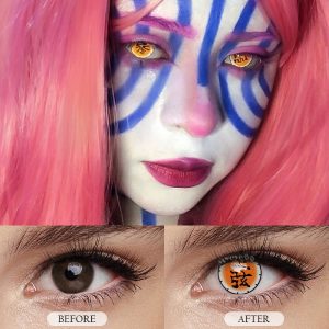 Coloredeye Blind Akaza Cosplay Colored Contact Lenses