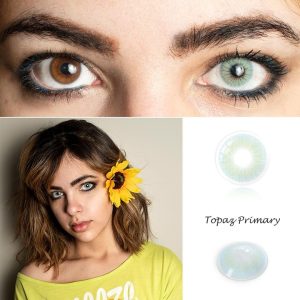 Eyemi Hid II Topazio Prescription Colored Contact Lenses
